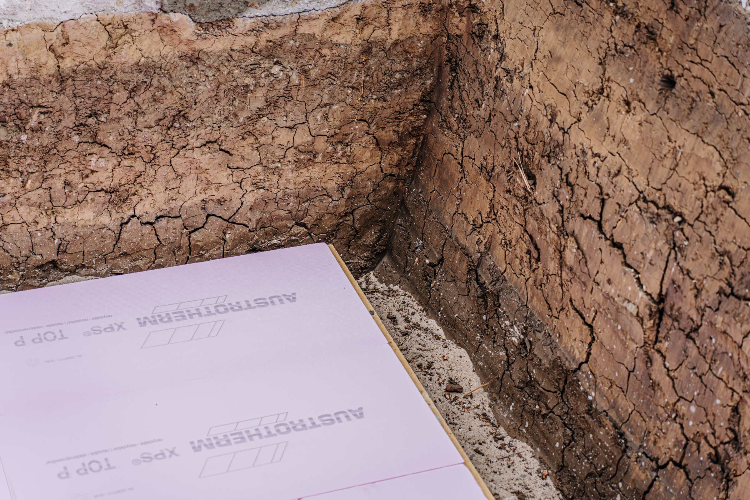 Anlieferung auf der Baustelle