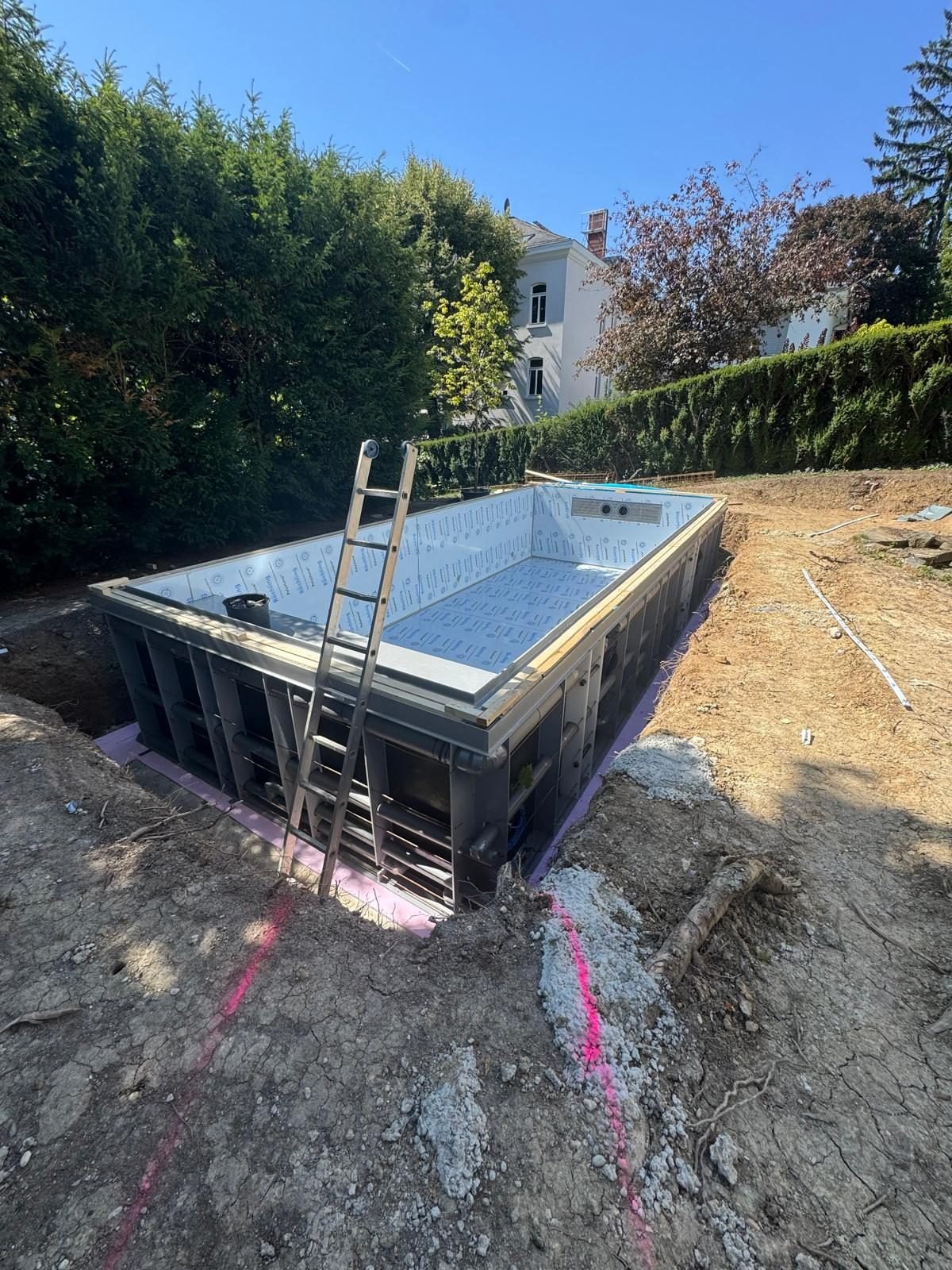 Projekt Bergparadies — Baustelle 1