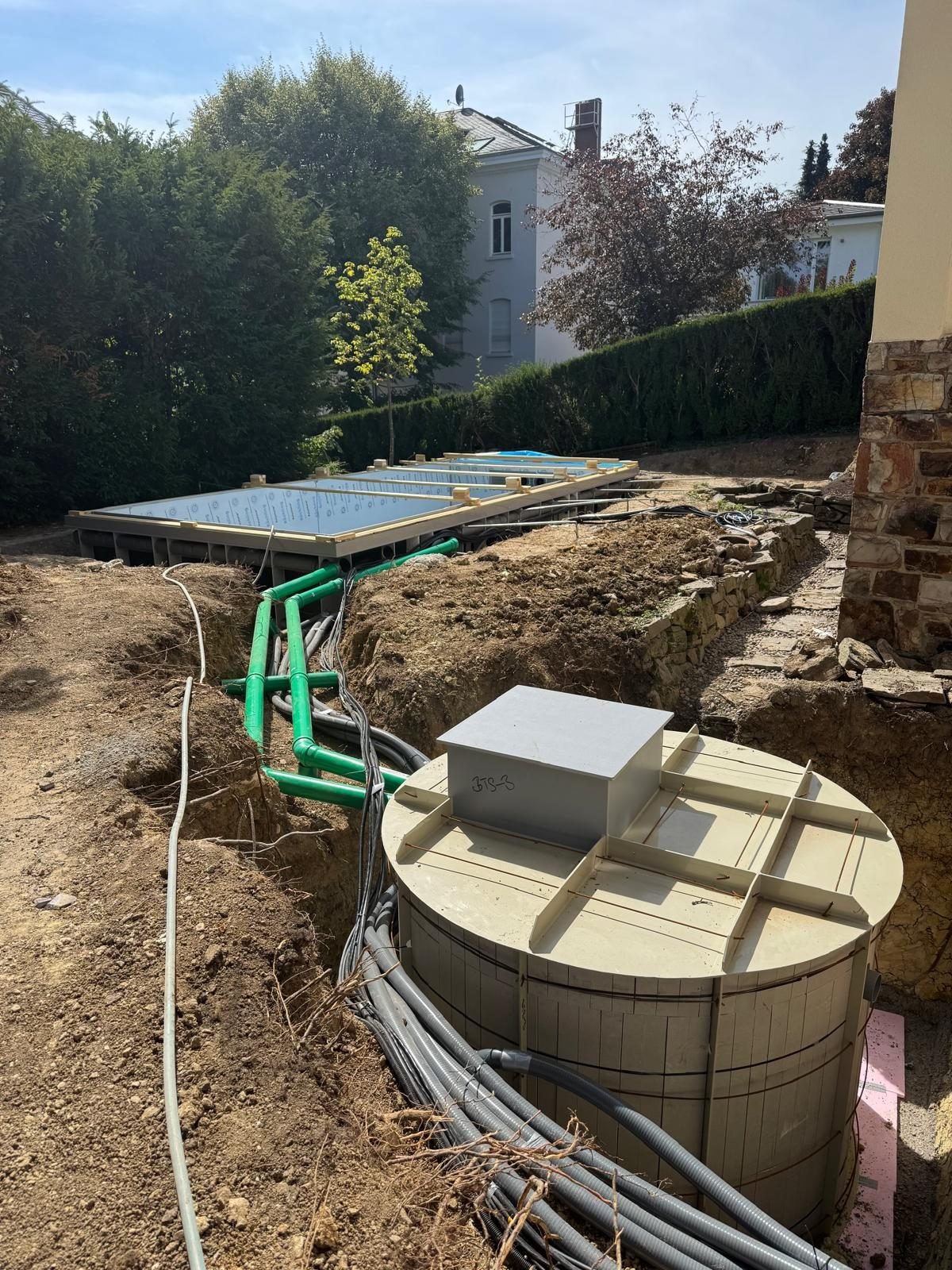 Projekt Bergparadies — Baustelle 2